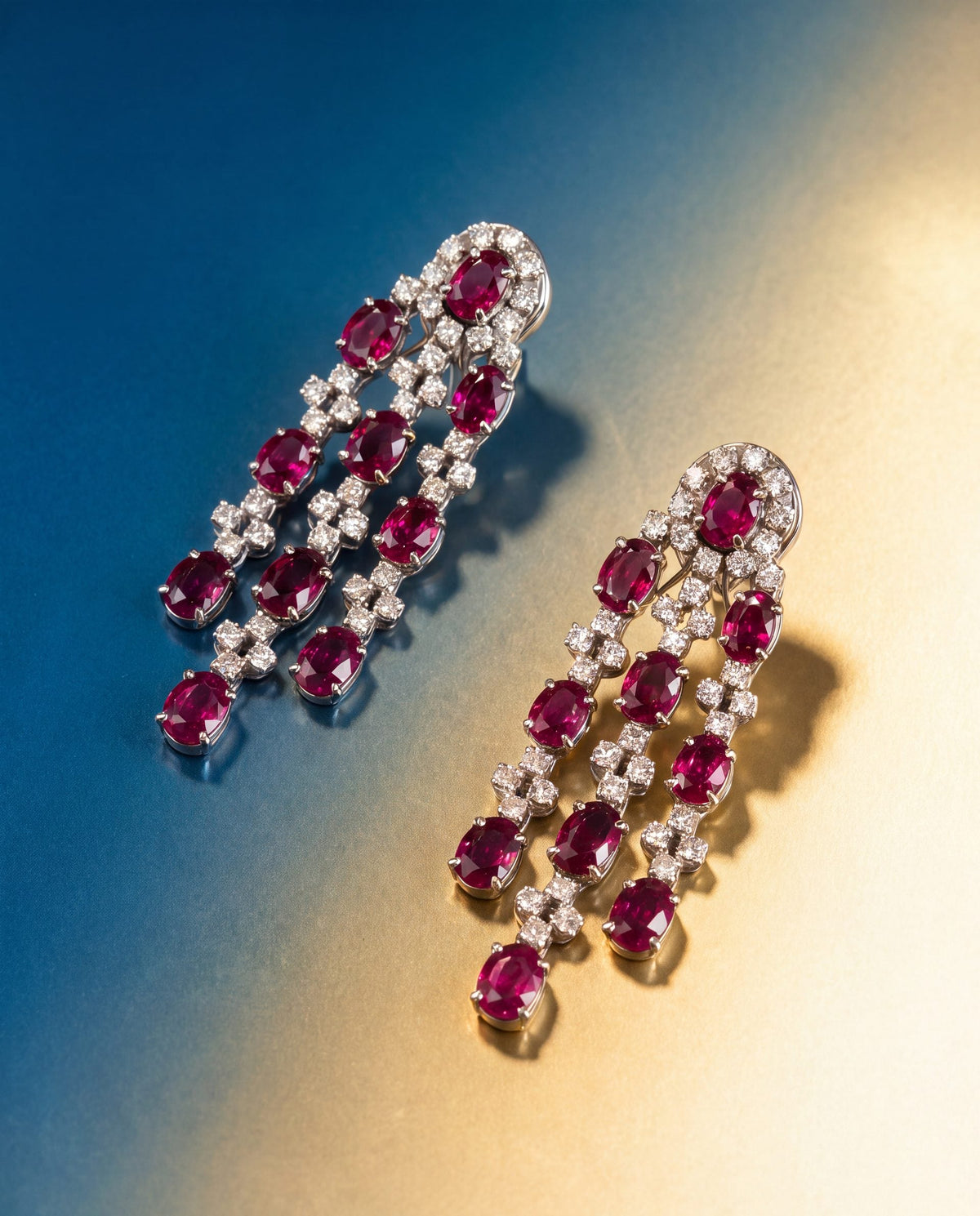Diamond Long Earrings