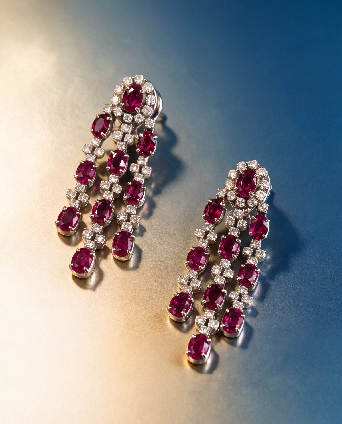 Diamond Long Earrings
