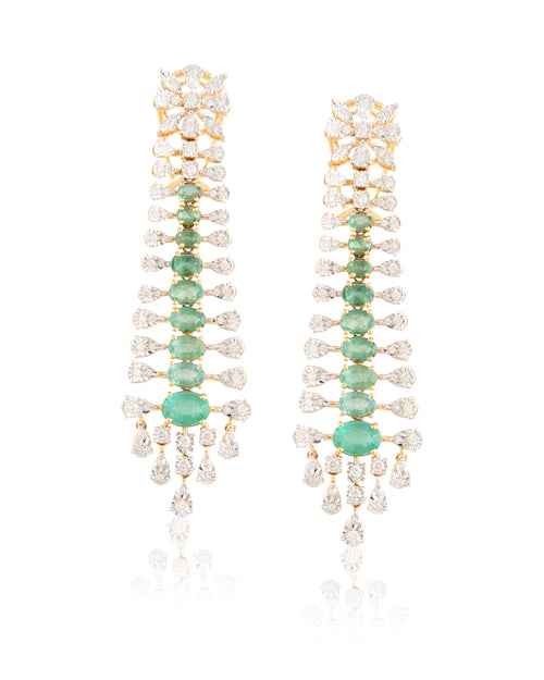 Diamond Long Earrings - NO ORDERS