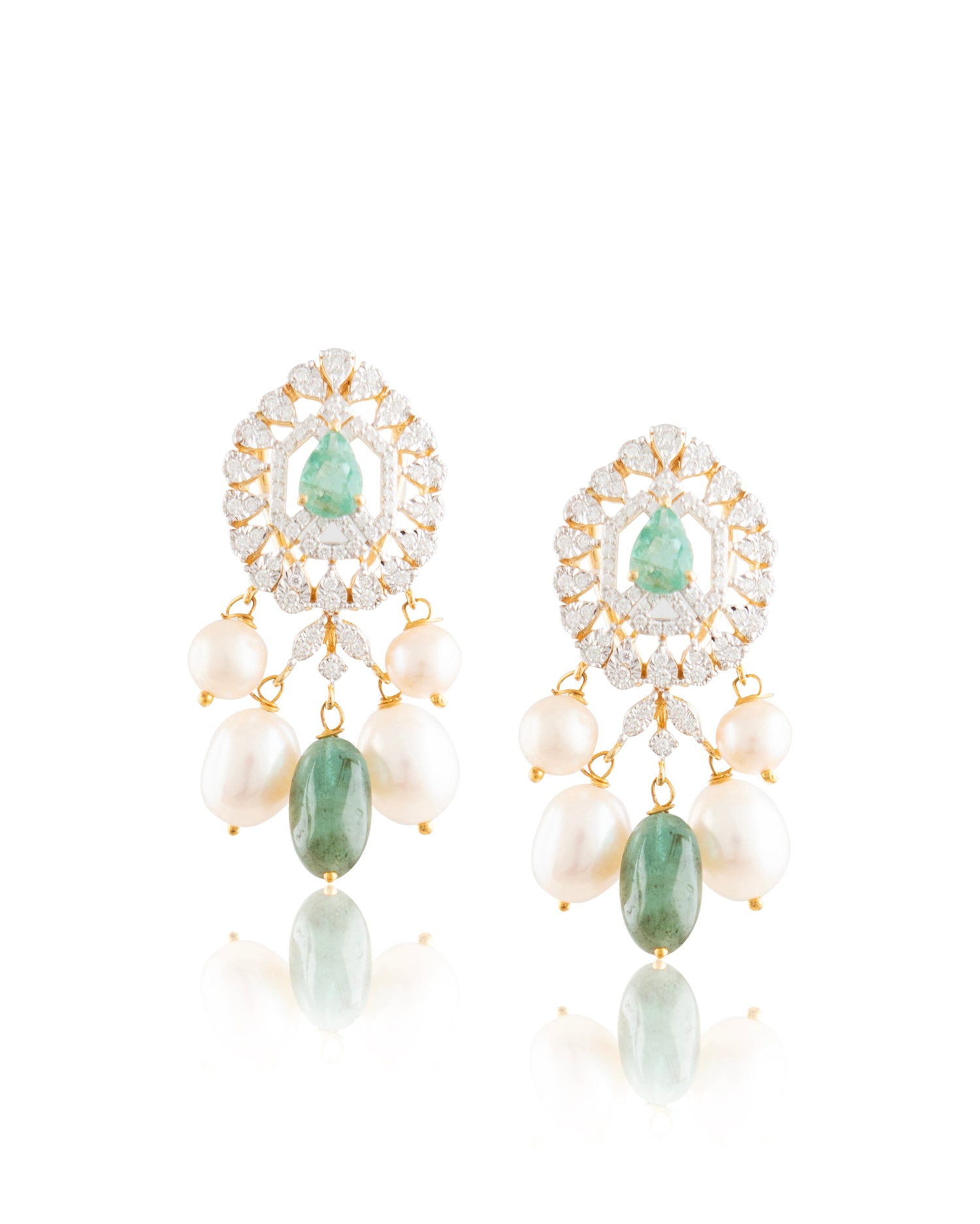 Diamond Long Earrings - NO ORDERS