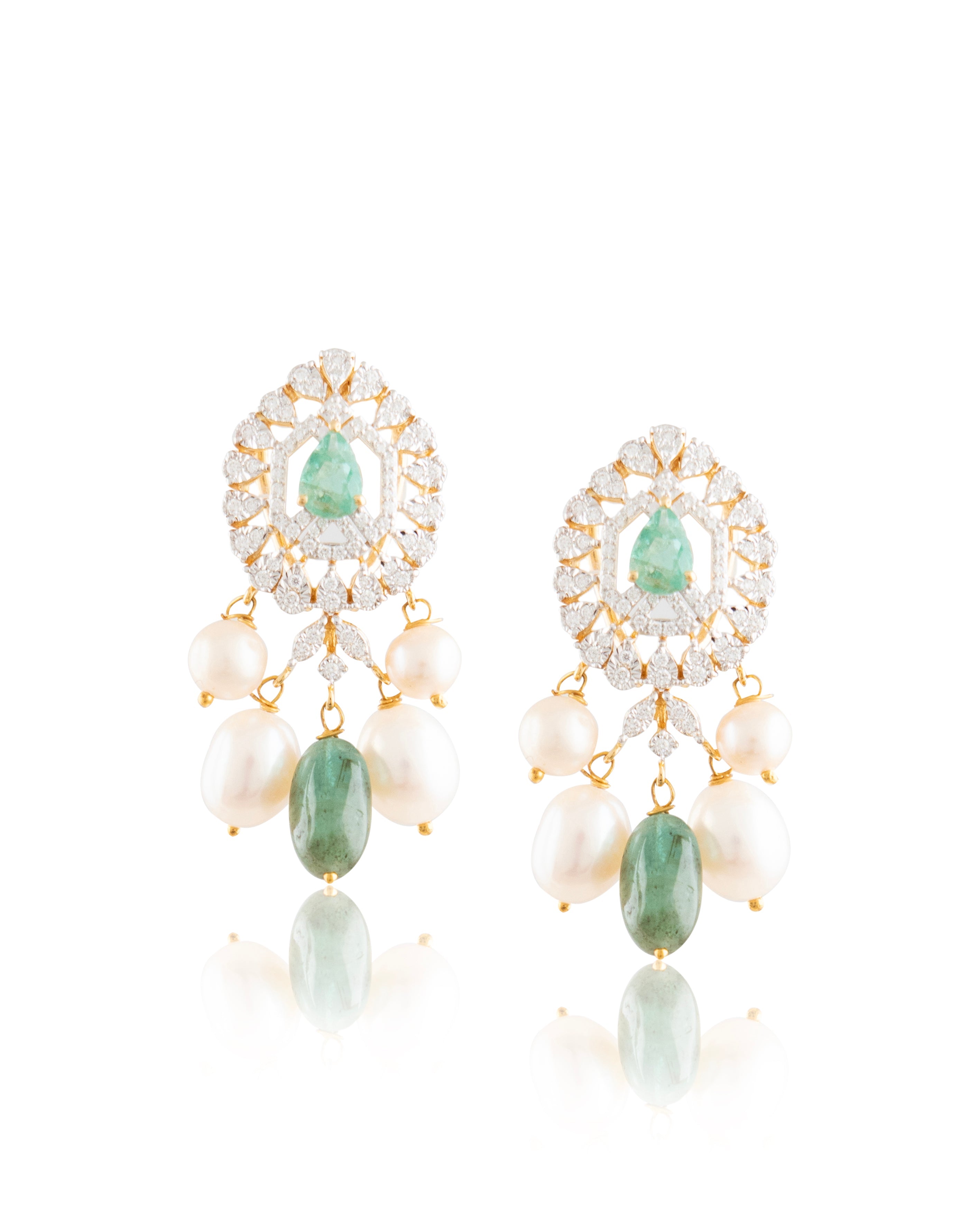 Diamond Long Earrings - NO ORDERS