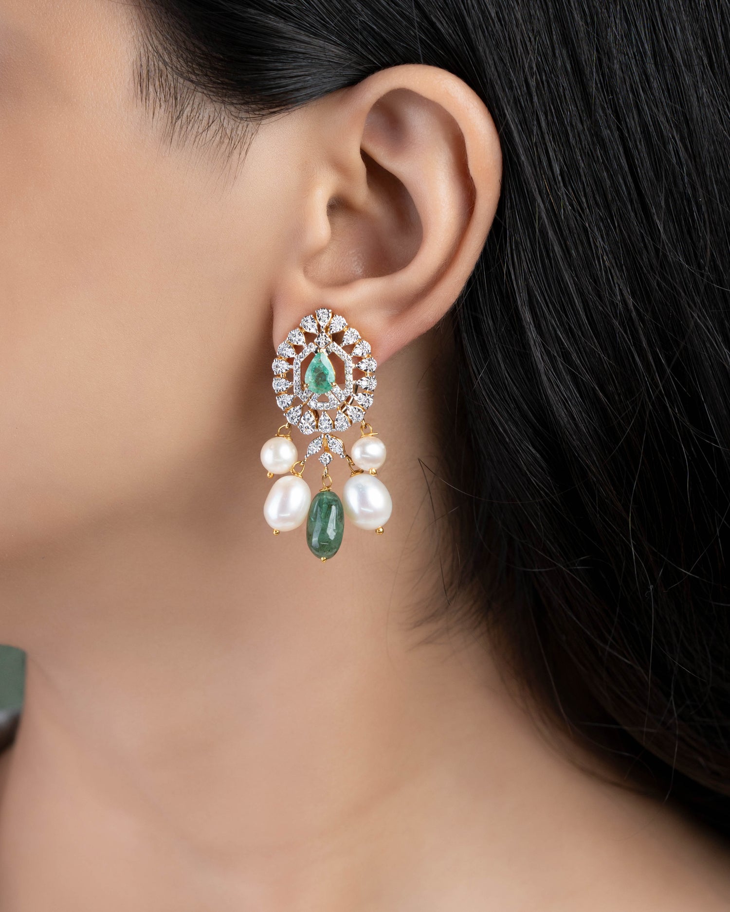 Diamond Long Earrings - NO ORDERS