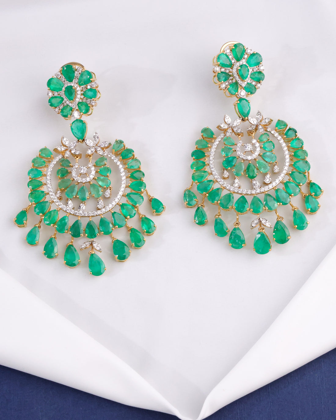 Diamond Long Earrings