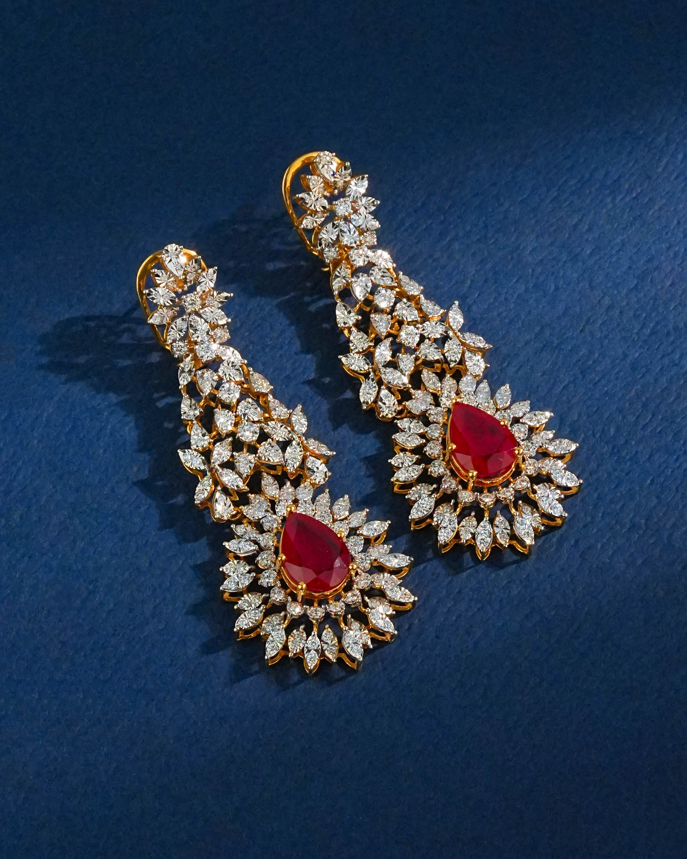 Diamond Long Earrings - NO ORDERS