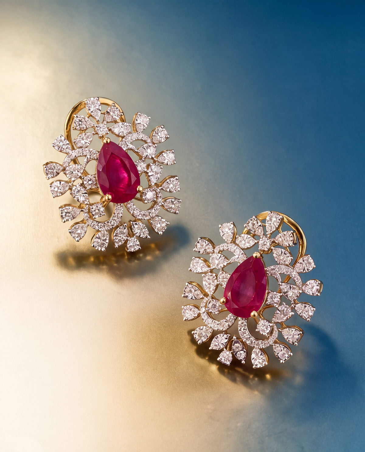 Diamond Long Earrings