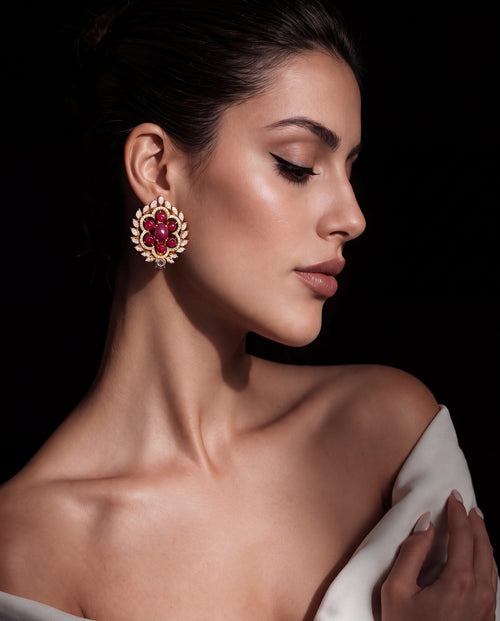 Diamond Long Earrings