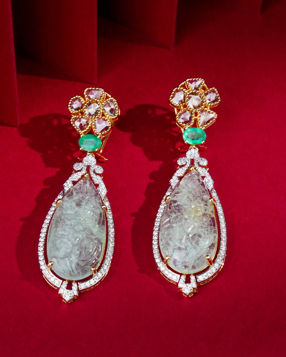 Diamond Long Earrings - NO ORDERS