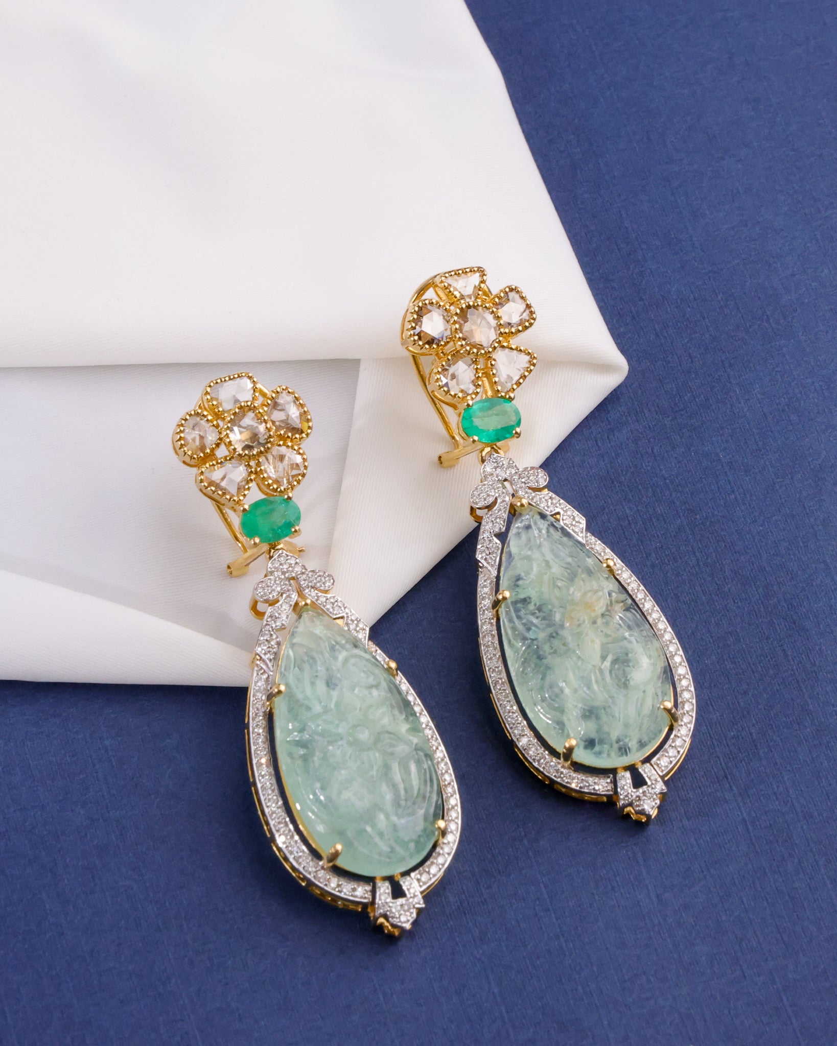 Diamond Long Earrings - NO ORDERS