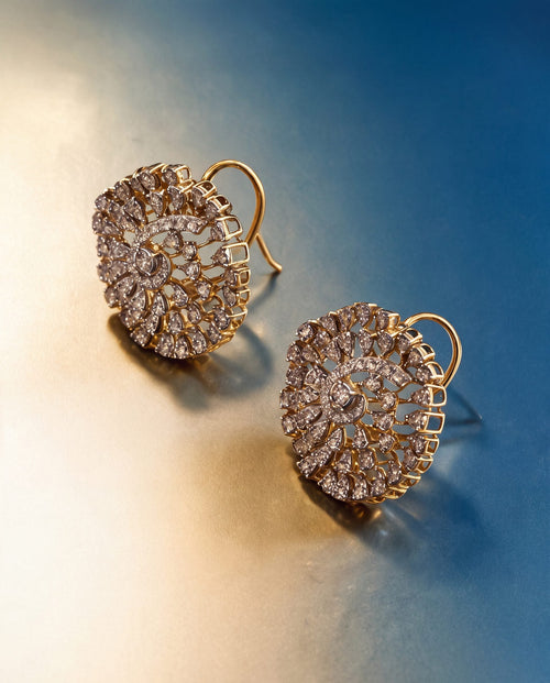 Diamond Long Earrings