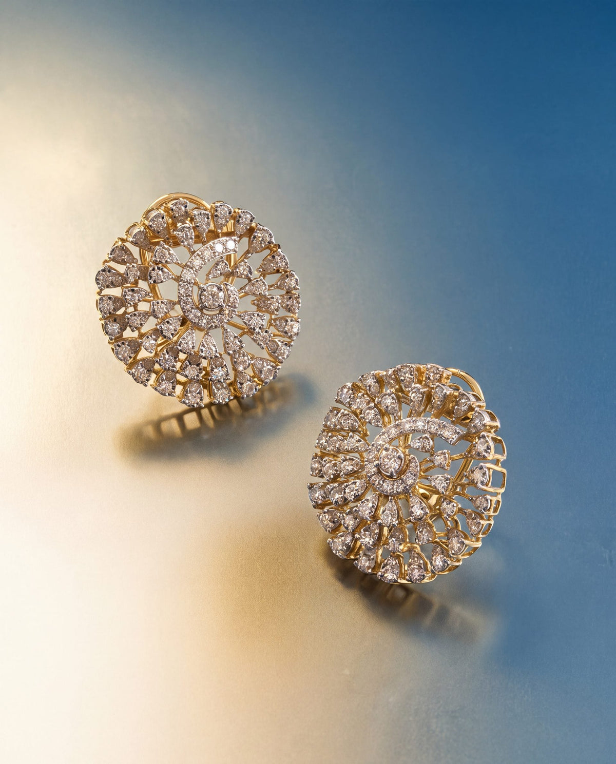 Diamond Long Earrings