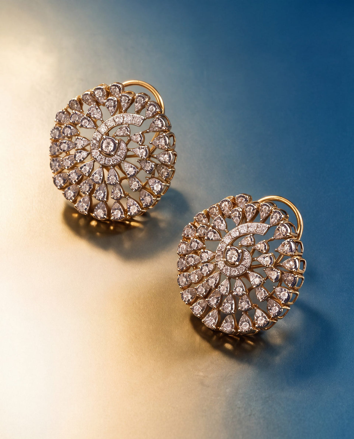 Diamond Long Earrings