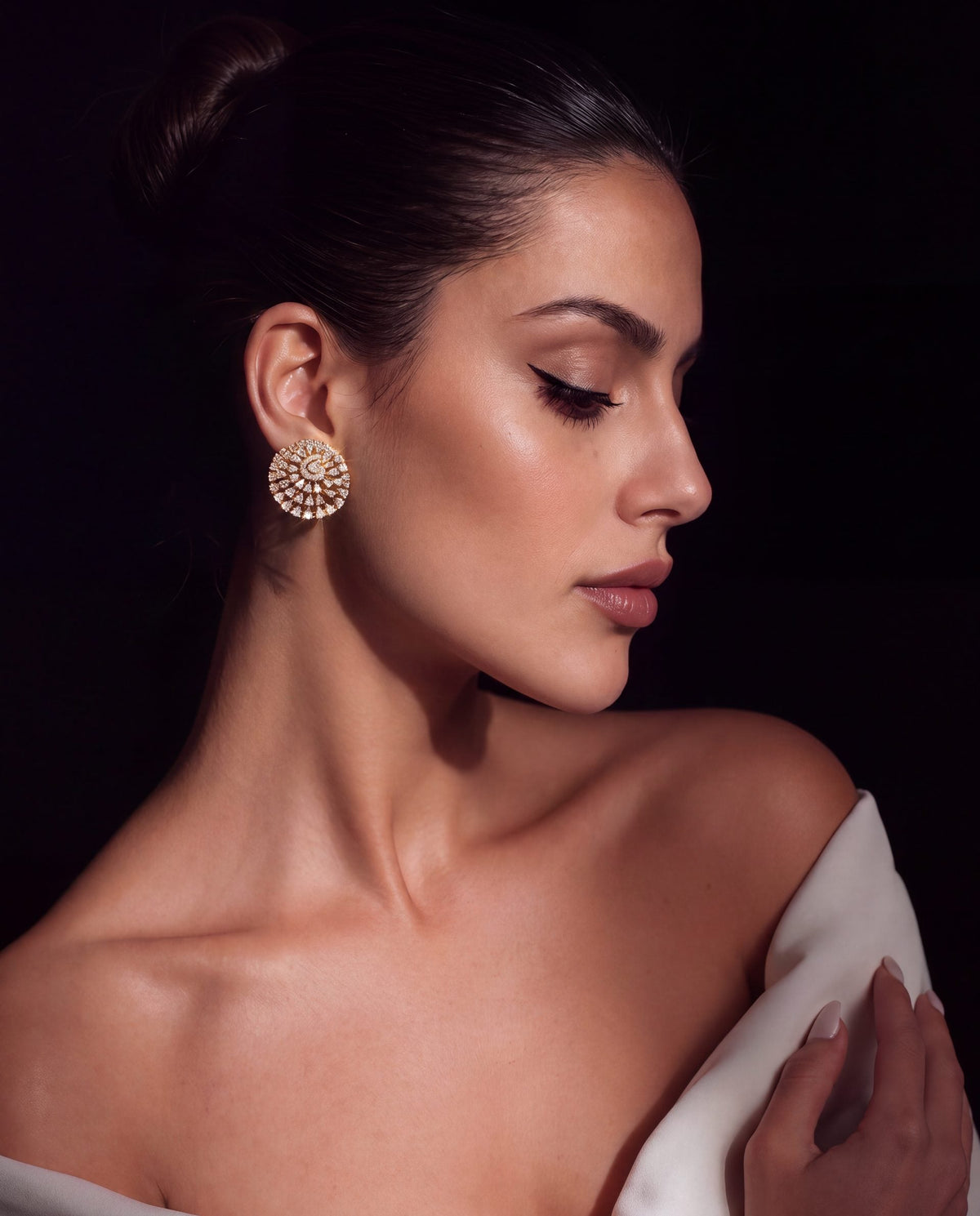 Diamond Long Earrings