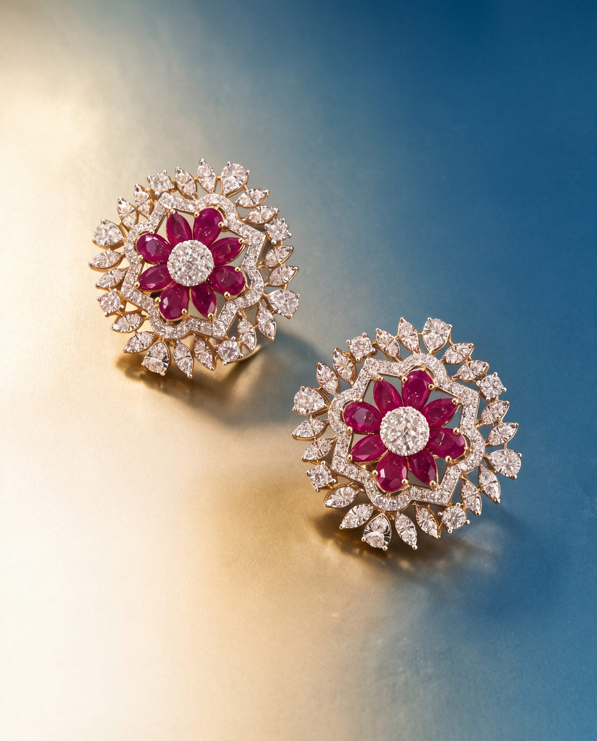 Diamond Long Earrings
