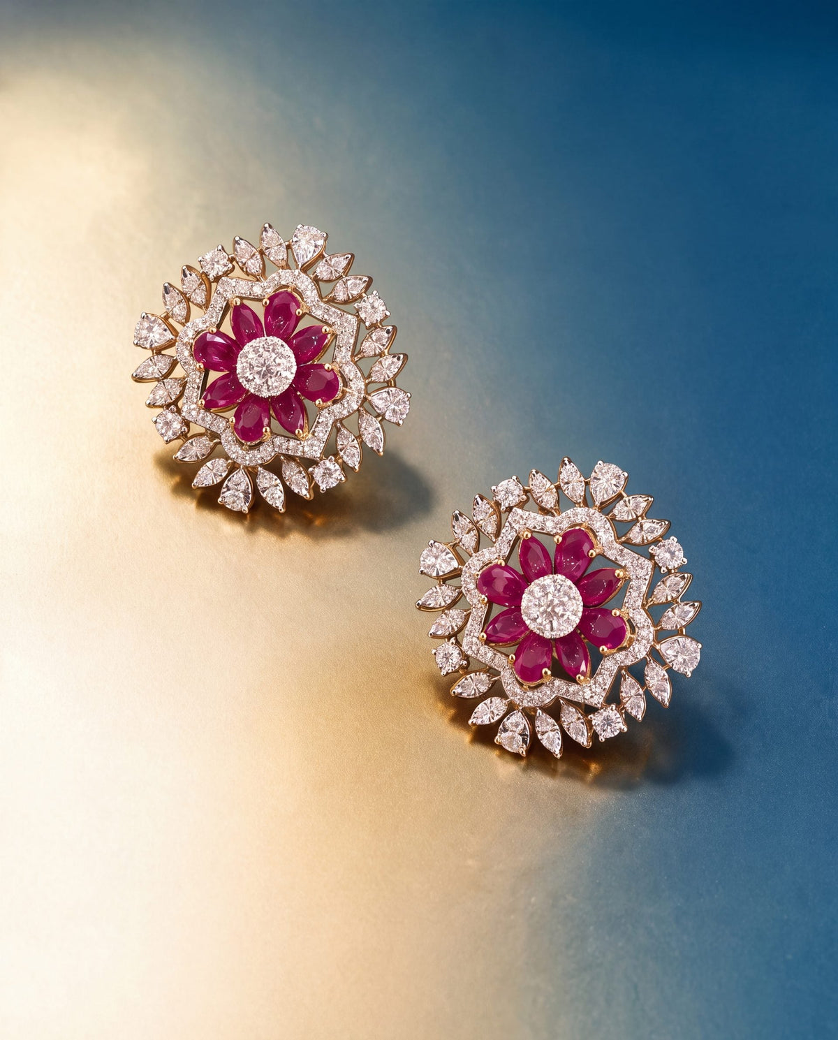 Diamond Long Earrings
