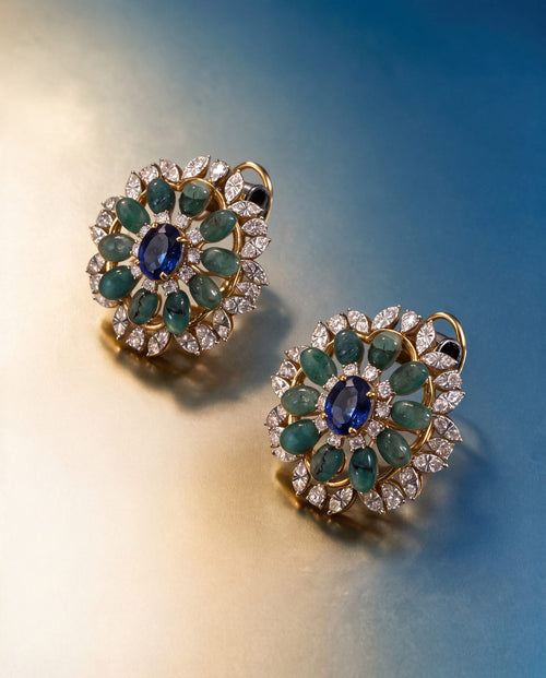 Diamond Long Earrings