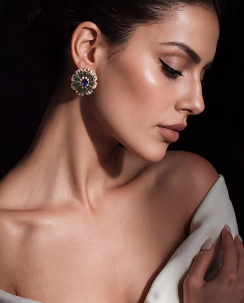 Diamond Long Earrings