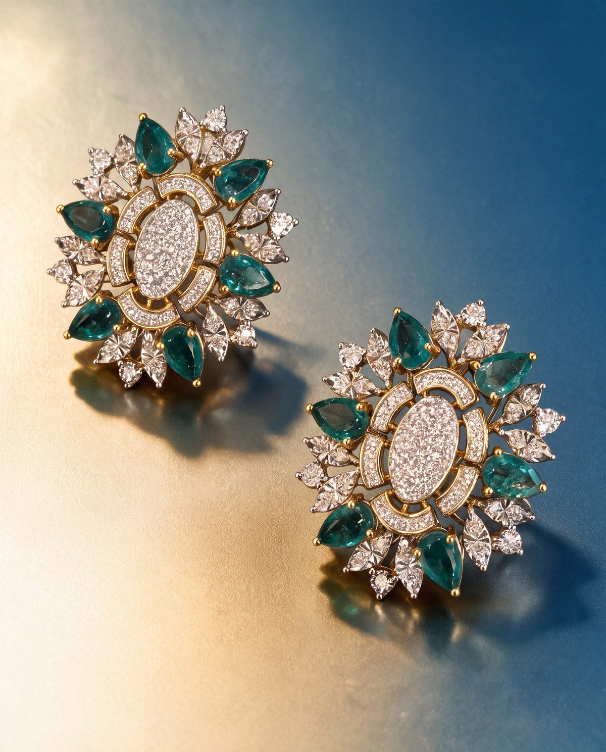Diamond Long Earrings