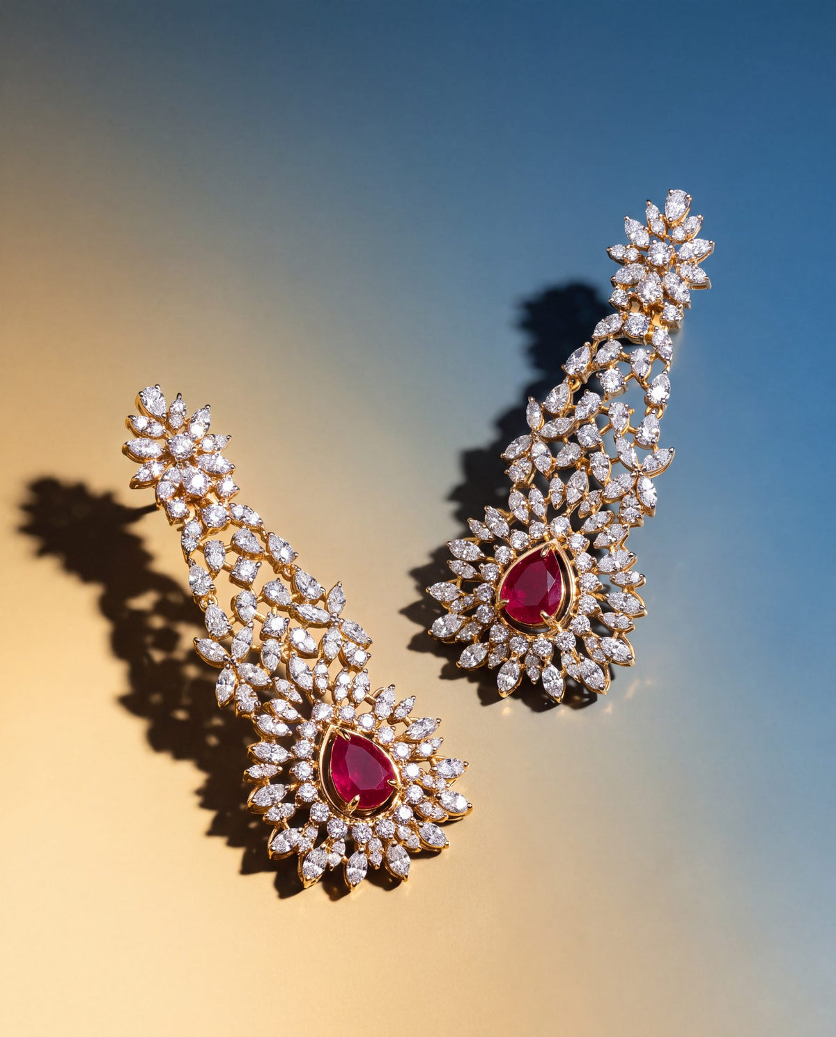 Waverly Diamond Long Earrings