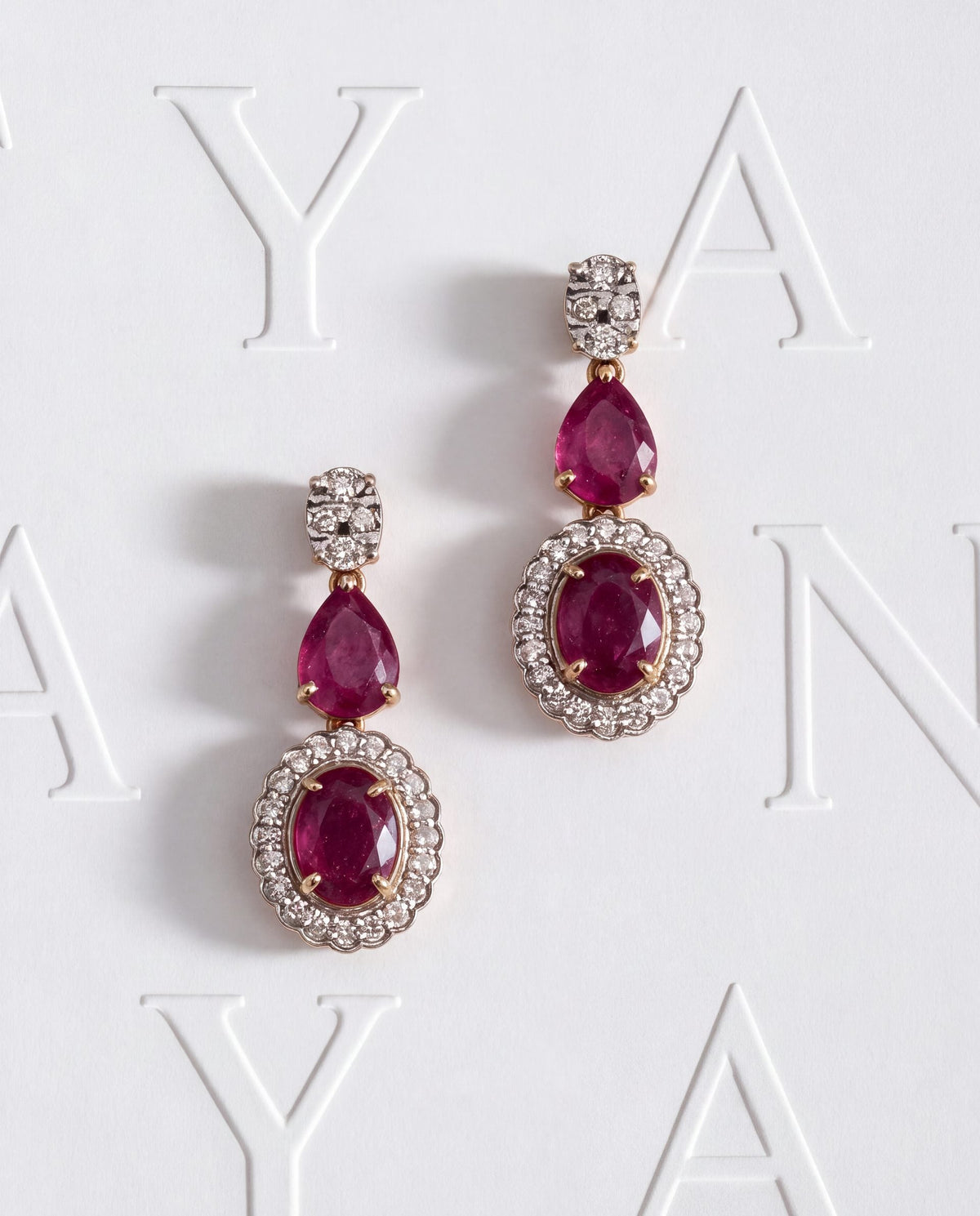 Joan Diamond Long Earrings