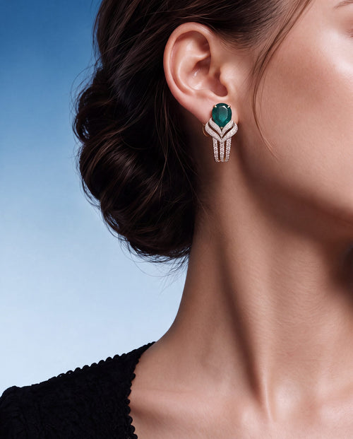 Camina Diamond Hoops