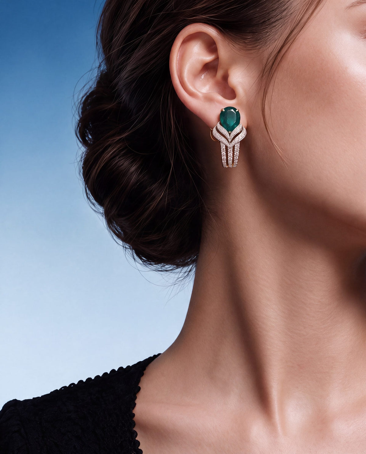 Camina Diamond Hoops