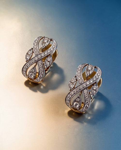 Corina Diamond Hoops