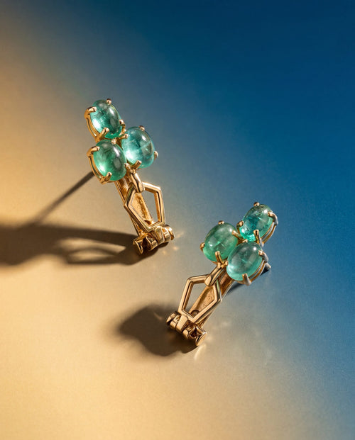 Muriel Emerald Hoops