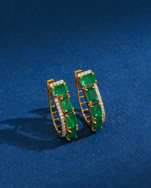 Inara Diamond Hoops