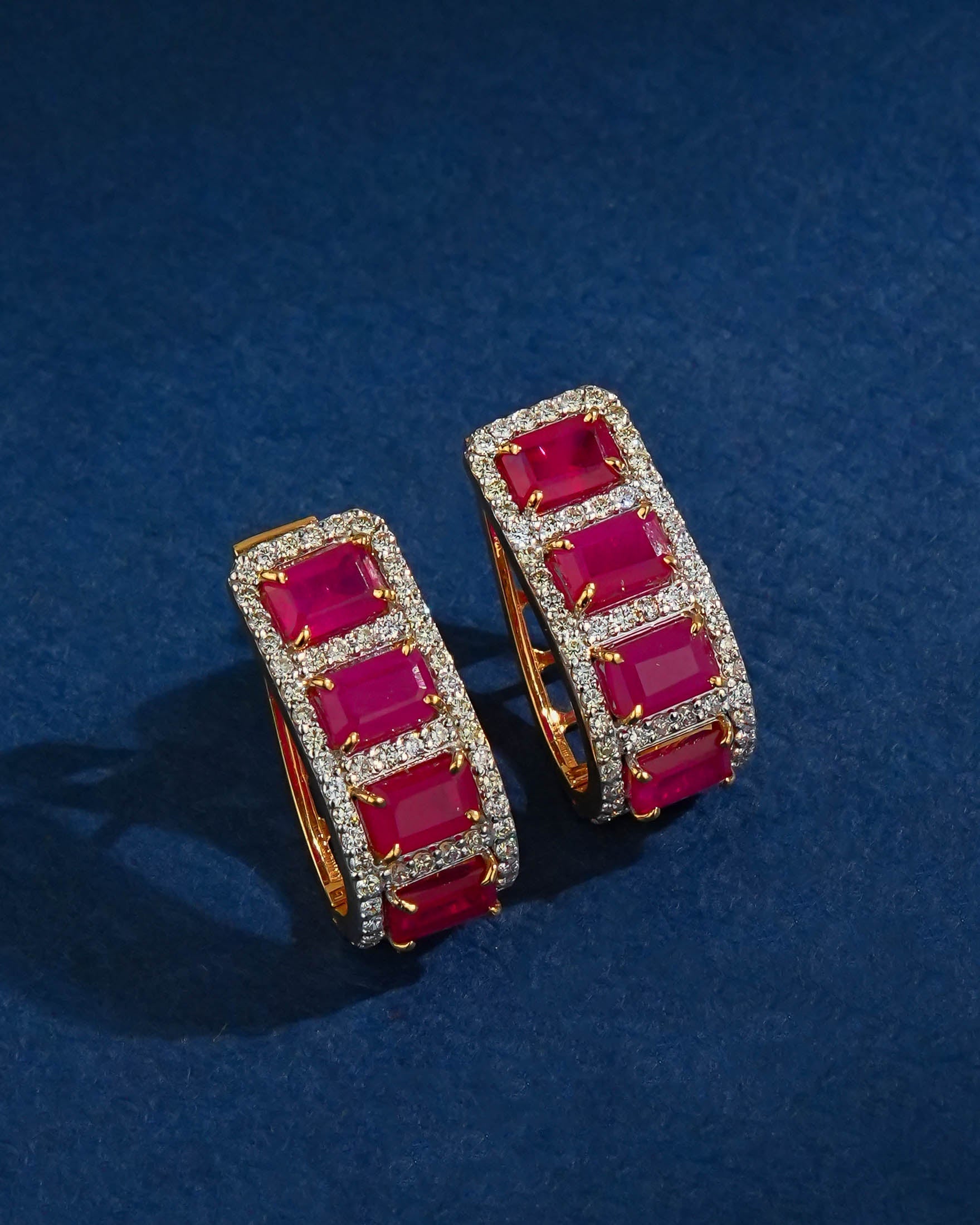 Farona Diamond Hoops