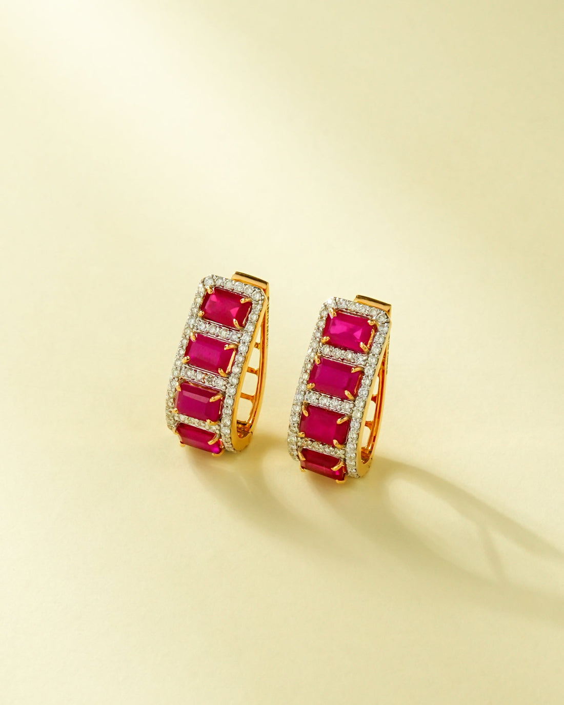 Farona Diamond Hoops