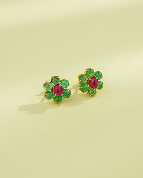 Maina Ruby And Emerald Tops