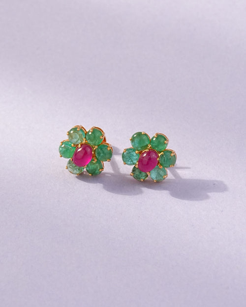 Maina Ruby And Emerald Tops