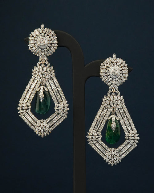 Navora Diamond Long Earrings - NO ORDERS