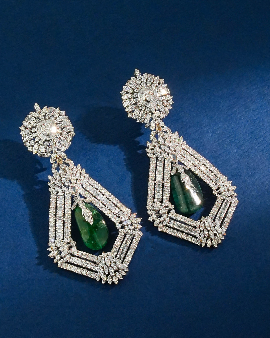 Navora Diamond Long Earrings - NO ORDERS