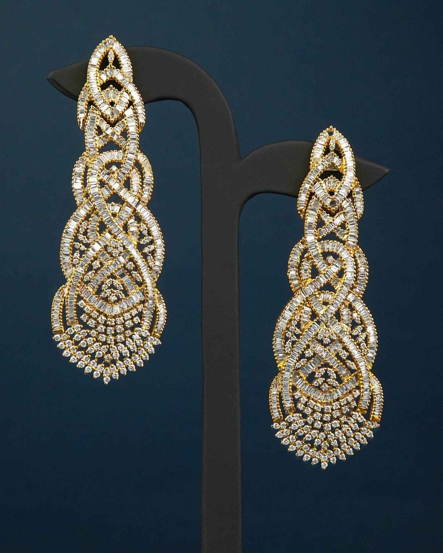 Nymera Diamond Long Earrings