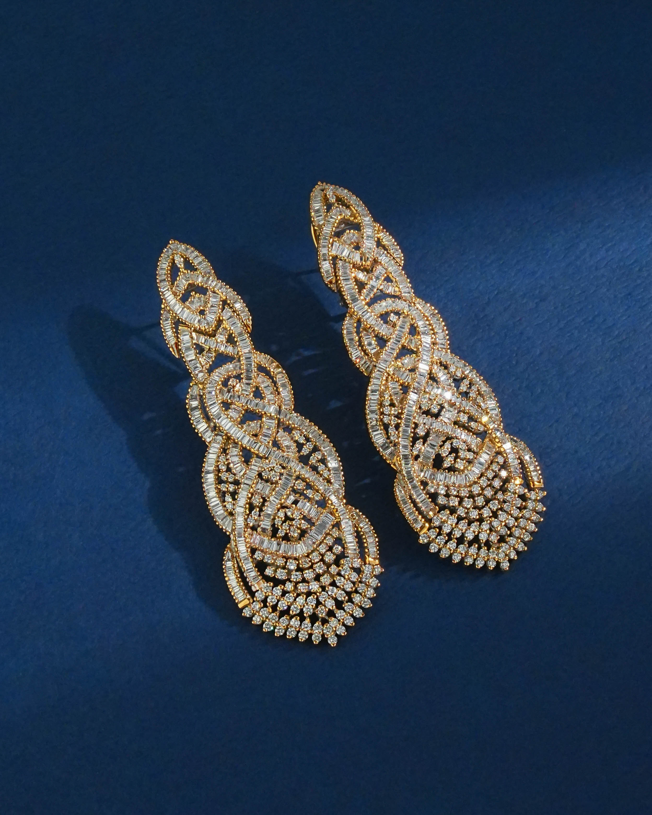 Nymera Diamond Long Earrings
