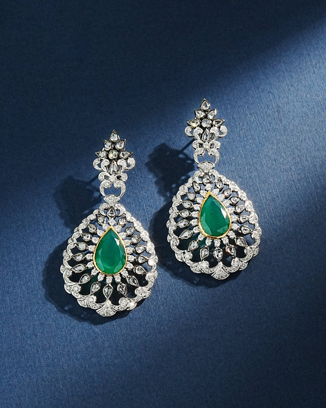 Solane Diamond Long Earrings