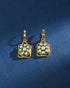 Jolina Polki Long Earrings