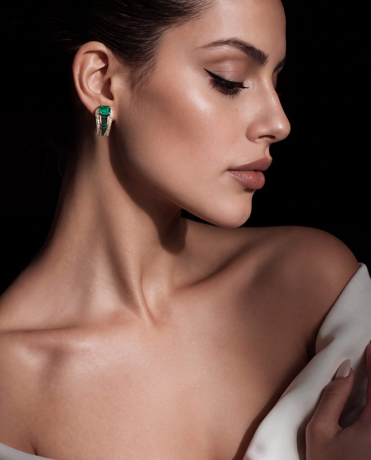 Ovida Diamond Hoops