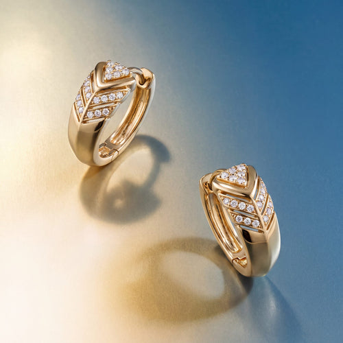 Minira Diamond Hoops