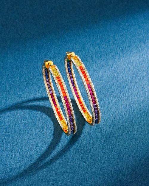 Diamond Hoops