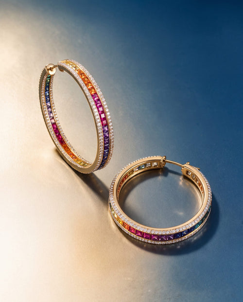 Diamond Hoops