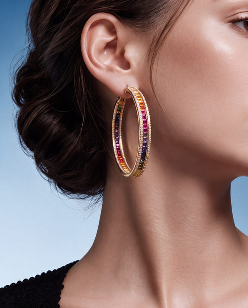 Diamond Hoops