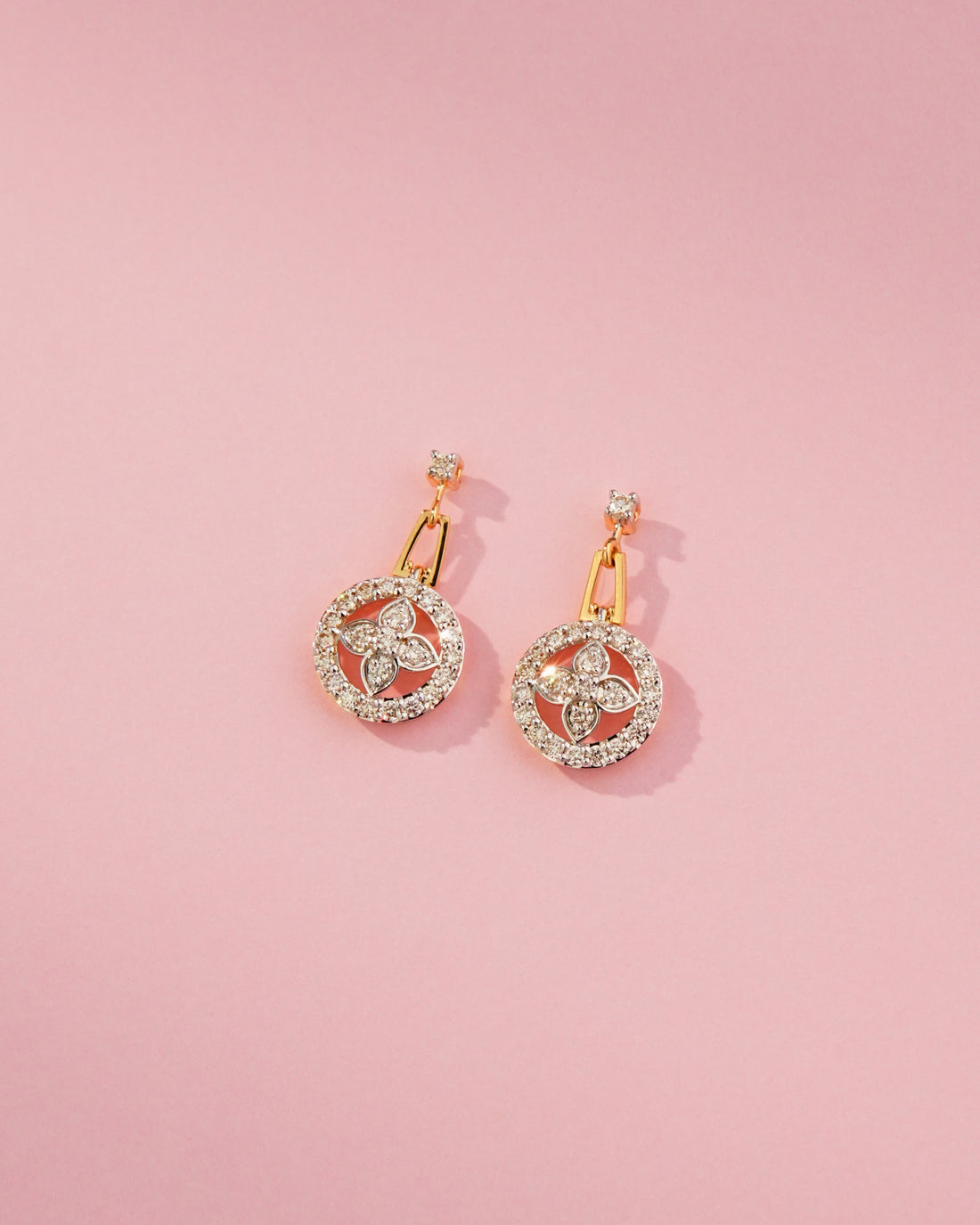 Diamond Long Earrings