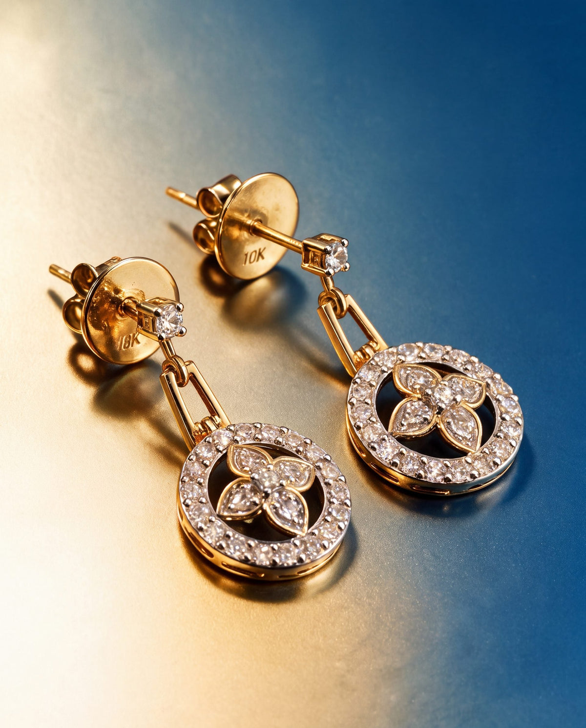 Ashita Diamond Hoops