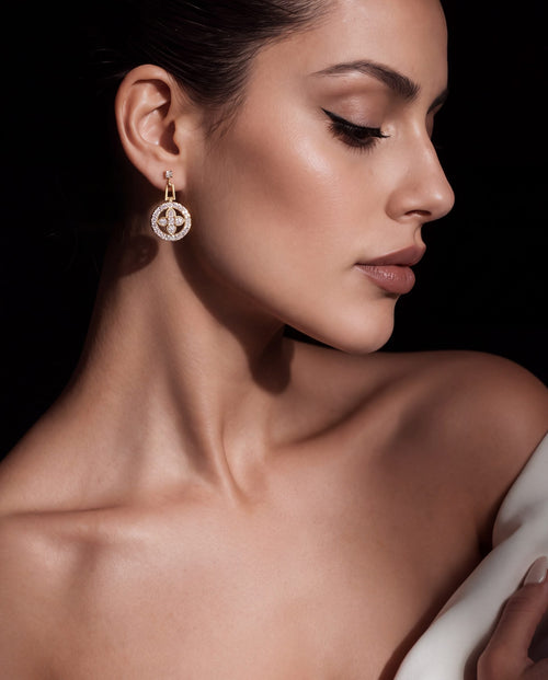 Ashita Diamond Hoops