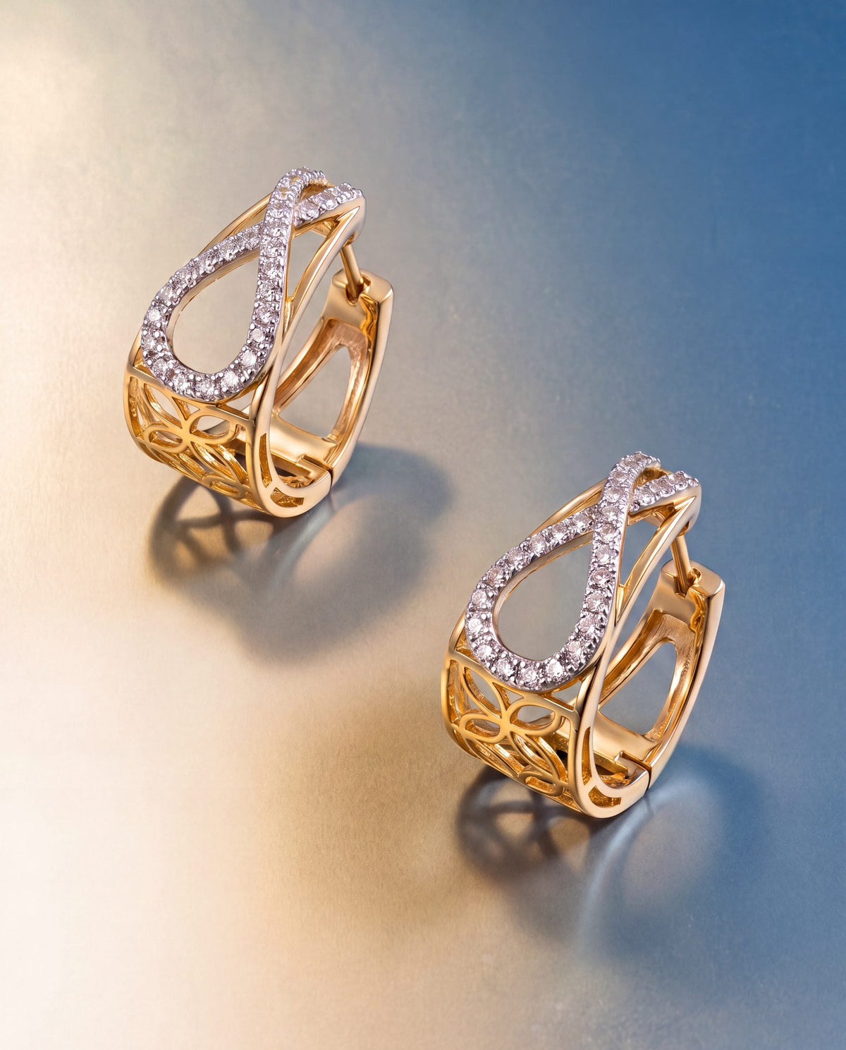 Bahira Diamond Hoops