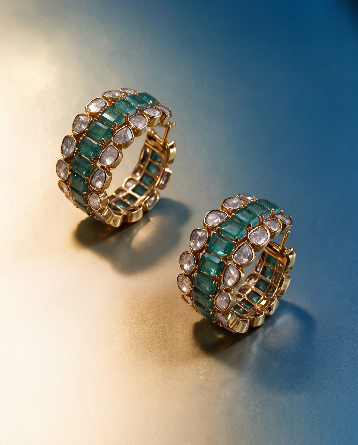 Ritika Polki Hoops