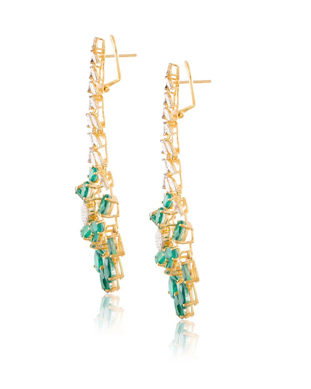 Soraya Diamond Long Earrings