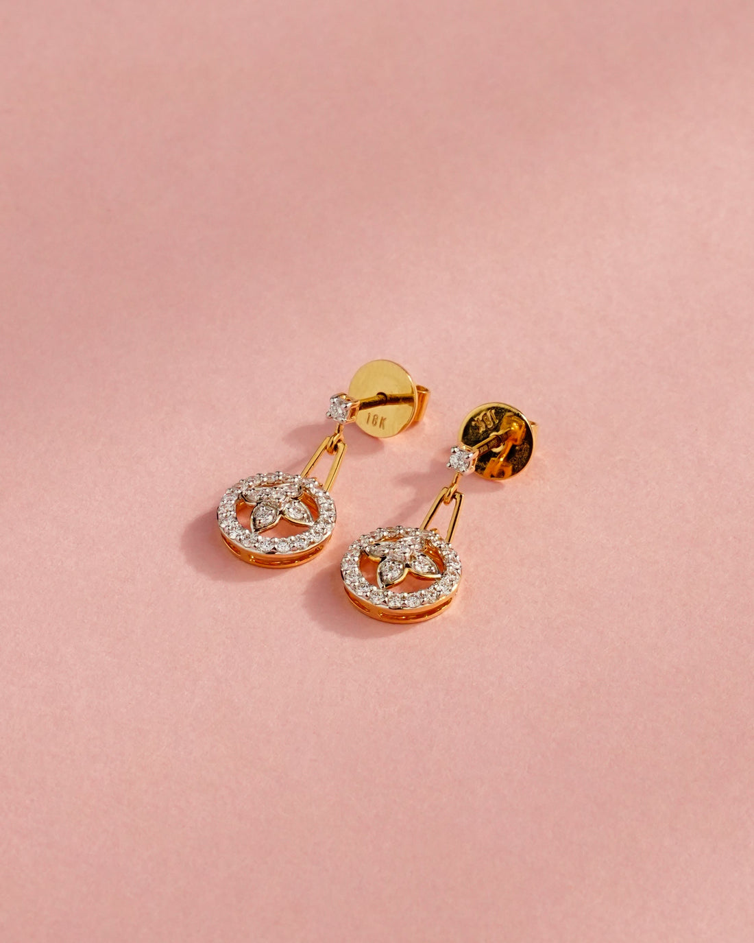 Diamond Long Earrings